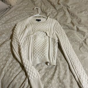 Keyhole sweater